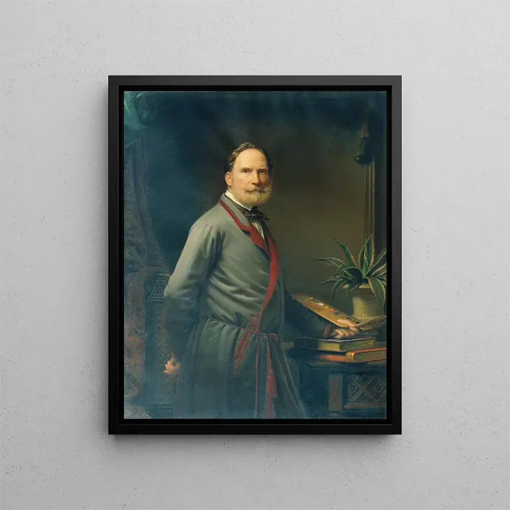 Obraz Autoportret - Anton Ebert | Druk artystyczny