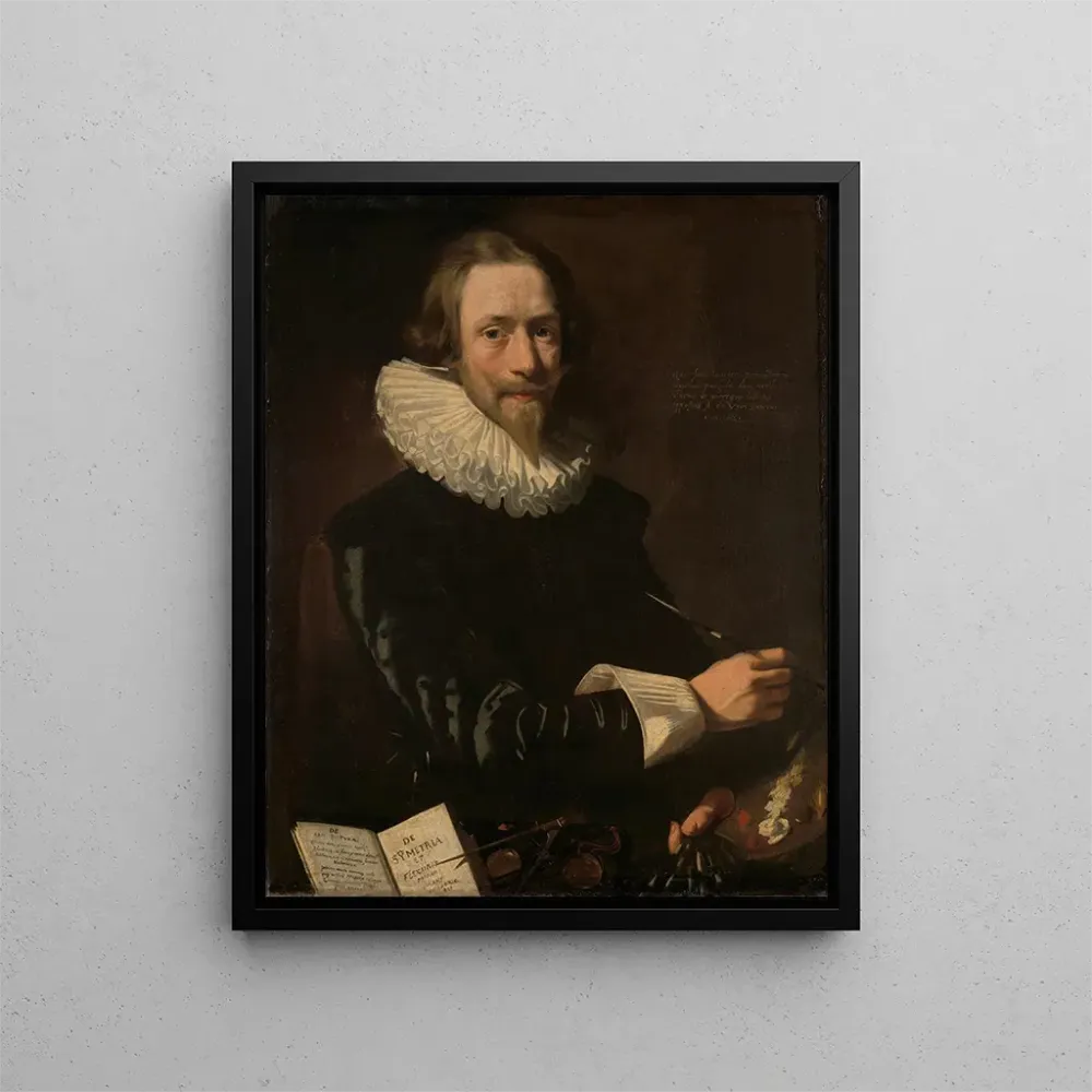 Obraz autoportretu - Abraham de Vries | Druk artystyczny
