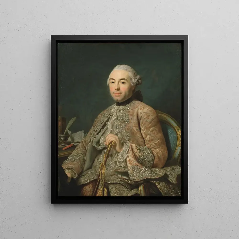 Obraz Baron de Neubourg Cromire - Alexander Roslin | Druk artystyczny