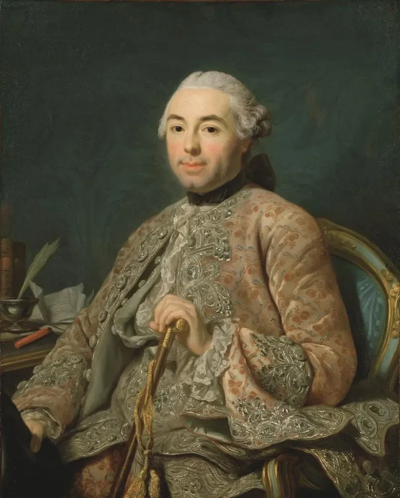 Obraz Baron de Neubourg Cromire - Alexander Roslin | Druk artystyczny