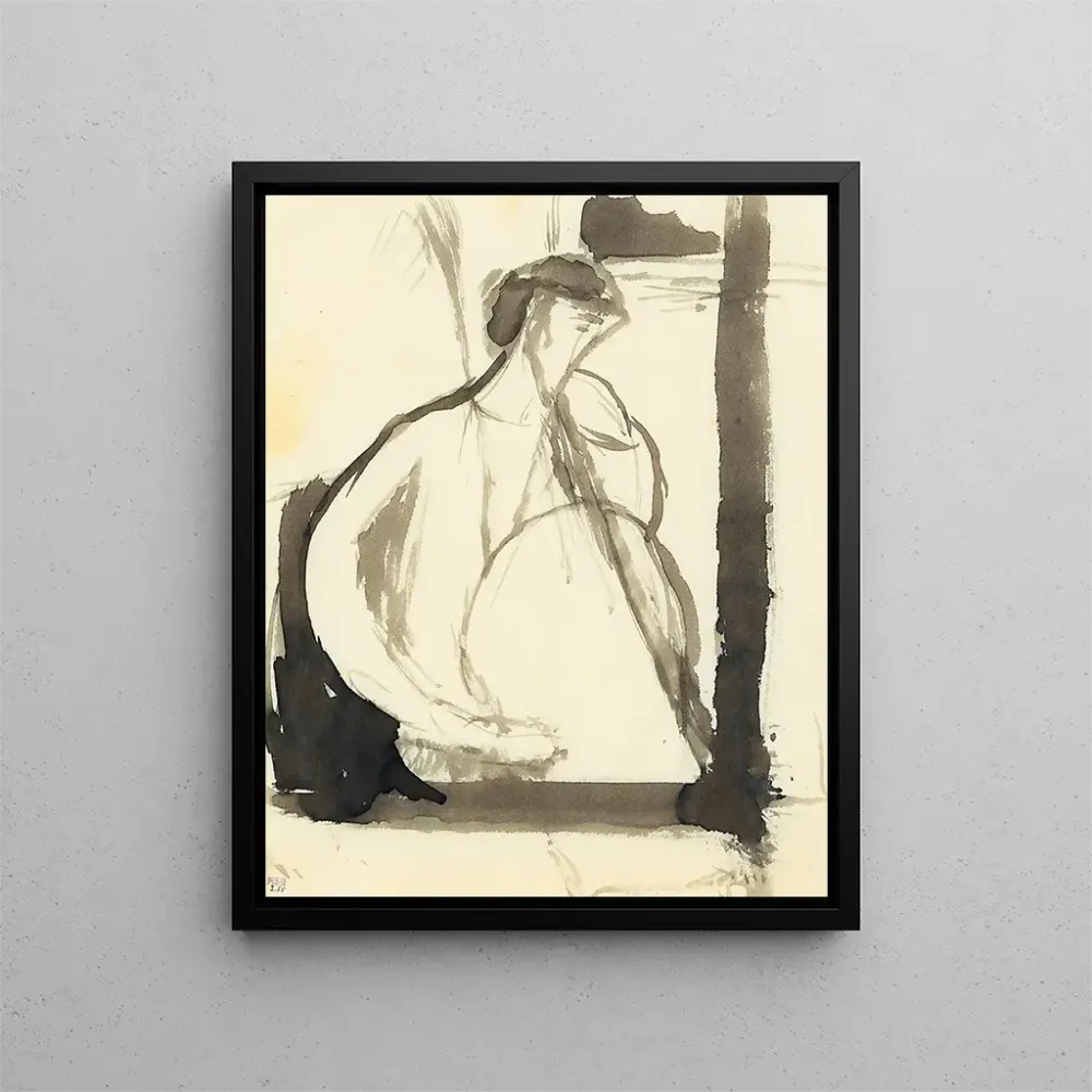 Obraz Bez tytułu - Amedeo Modigliani | Druk artystyczny