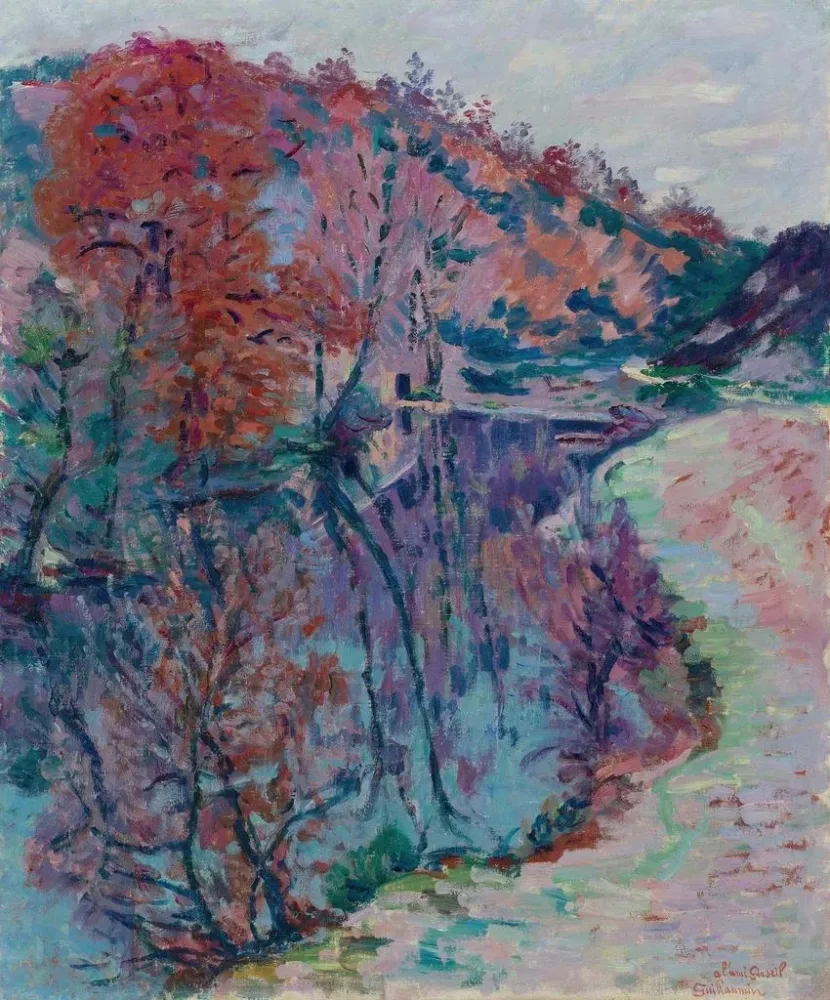 Obraz Bords de la Sedelle Crozant - Armand Guillaumin | Druk artystyczny