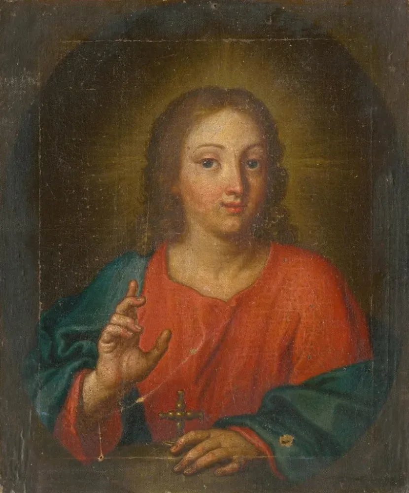 Obraz Buste du Christ - Anonyme | Druk artystyczny