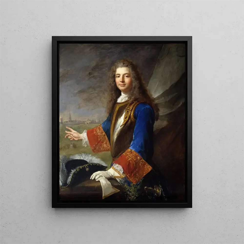 Obraz Charles François Marie de Custine Chevalier de Wiltz - Alexis Simon Belle | Druk artystyczny