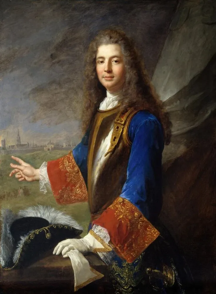 Obraz Charles François Marie de Custine Chevalier de Wiltz - Alexis Simon Belle | Druk artystyczny