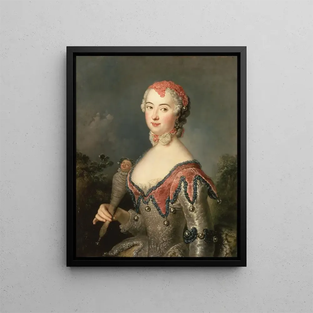 Obraz Charlotte Fredrika Sparre - Antoine Pesne | Druk artystyczny