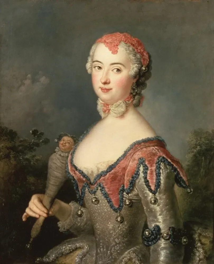 Obraz Charlotte Fredrika Sparre - Antoine Pesne | Druk artystyczny
