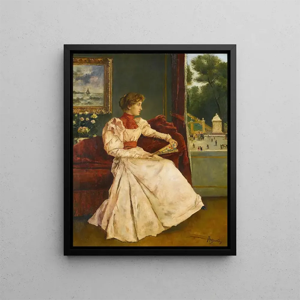 Obraz Chez soi - Alfred Stevens | Druk artystyczny