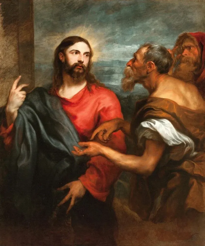Obraz Le Christ de la pièce - Antoine van Dyck | Druk artystyczny