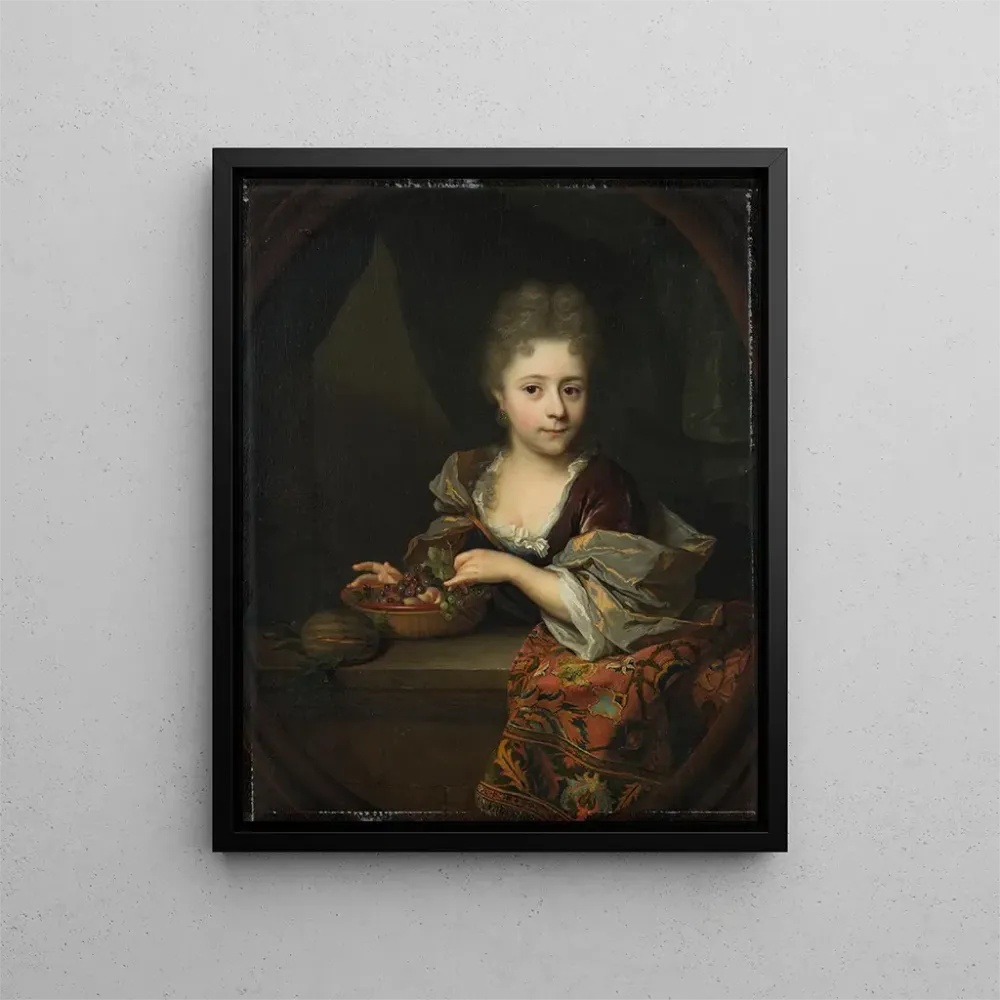 Obraz Christina Johanna Backer 1688-1737 - Arnold Boonen | Druk artystyczny