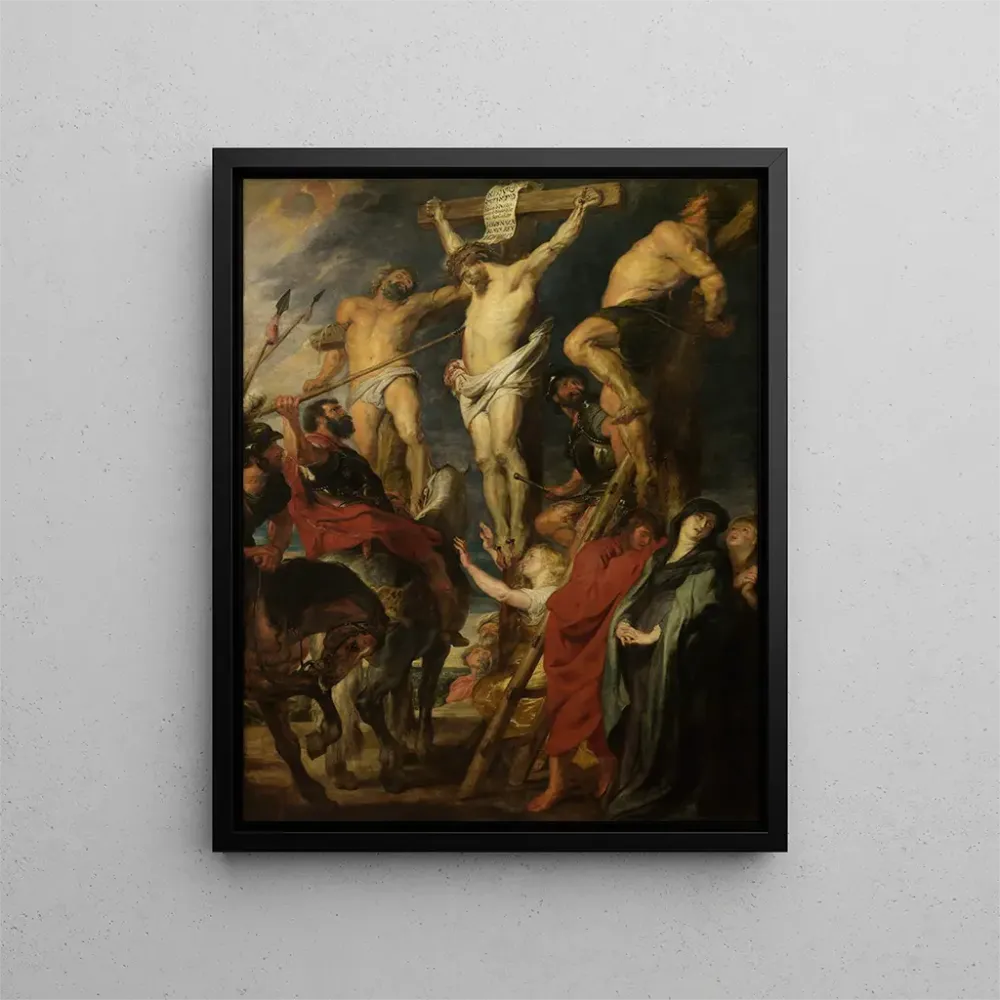 Obraz Chrystus na Krzyżu Przebicie włócznią - Antoine van Dyck | Druk artystyczny