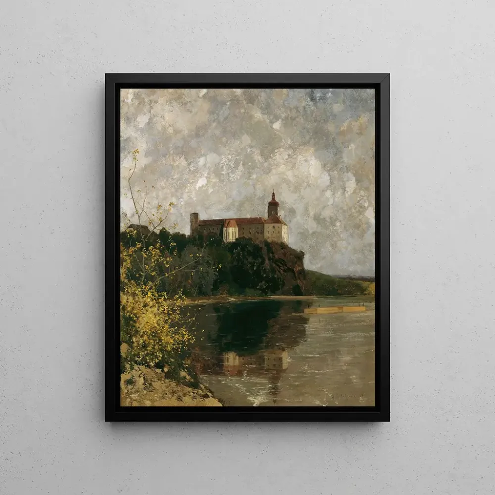 Obraz Château de Persenbeug - Adolf Ditscheiner | Druk artystyczny
