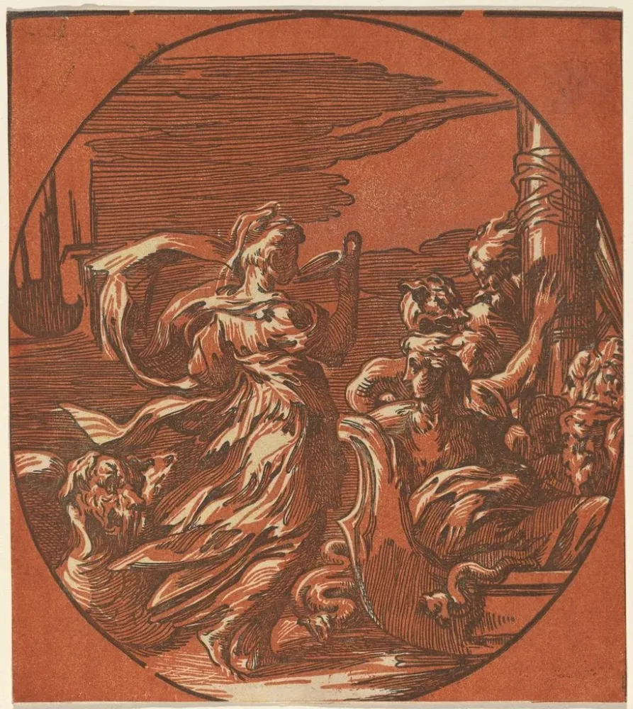 Obraz Circe - Po Parmigianino | Druk artystyczny