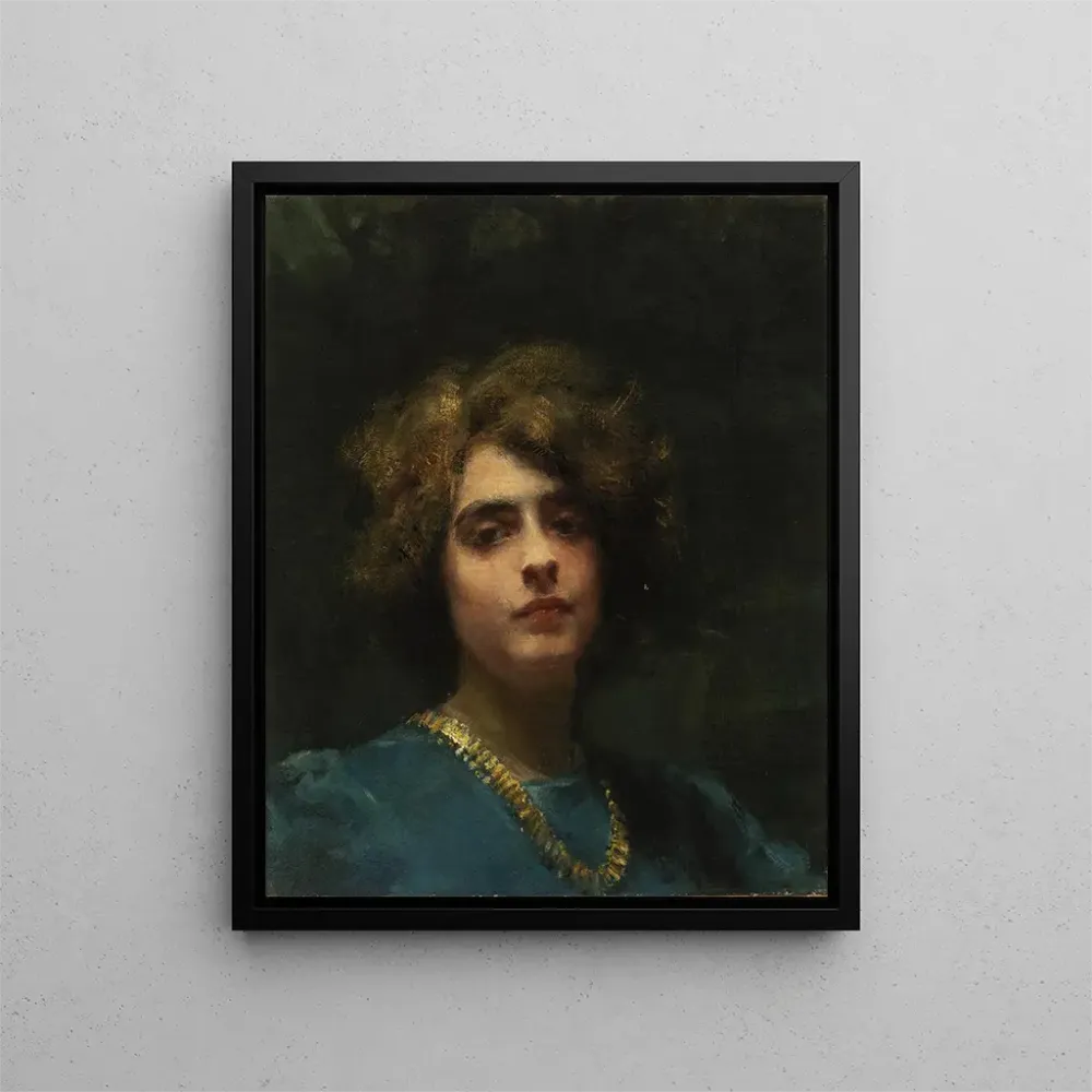 Obraz Le collier - Alice Pike Barney | Druk artystyczny