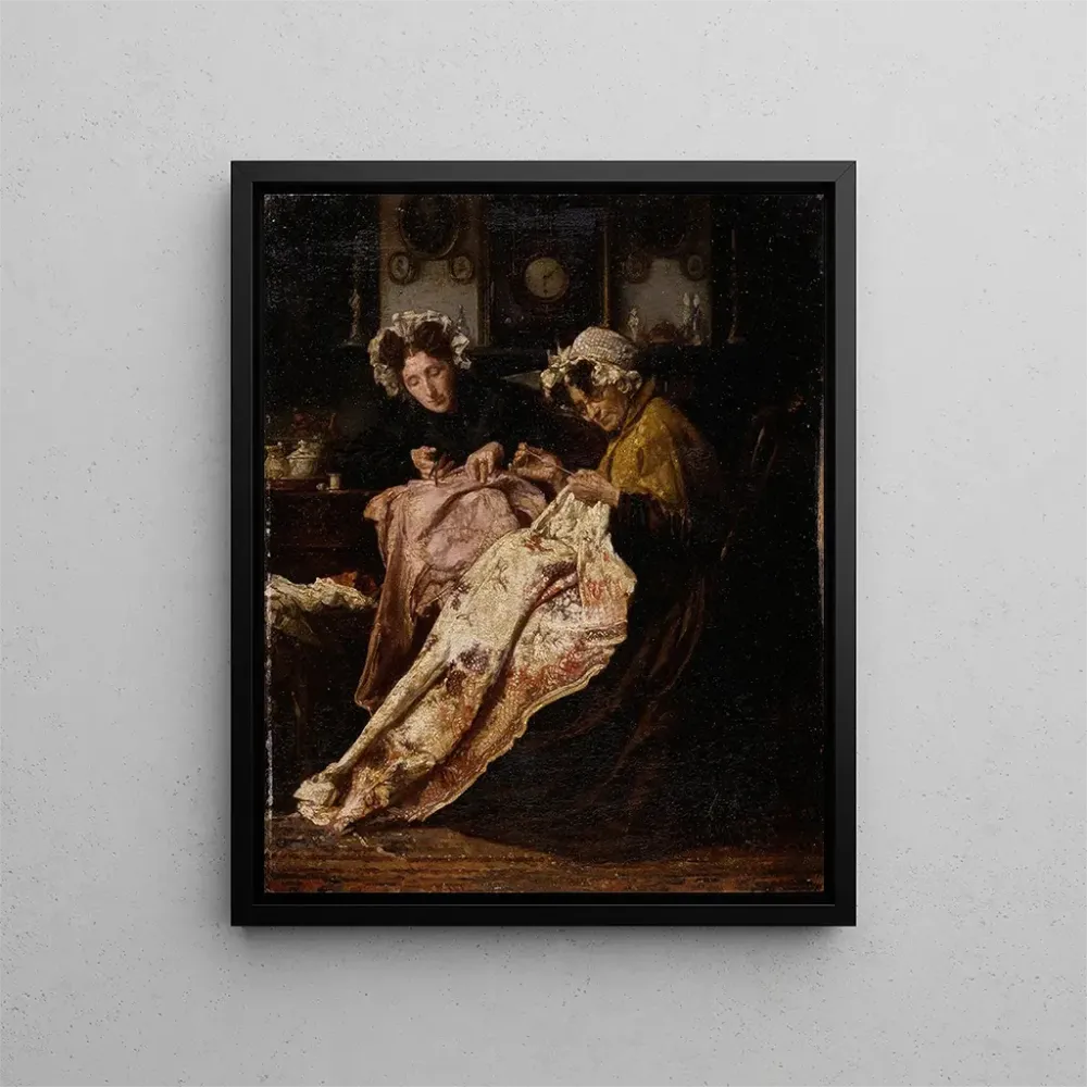 Obraz La couturière - Alexander Hugo Bakker Korff | Druk artystyczny