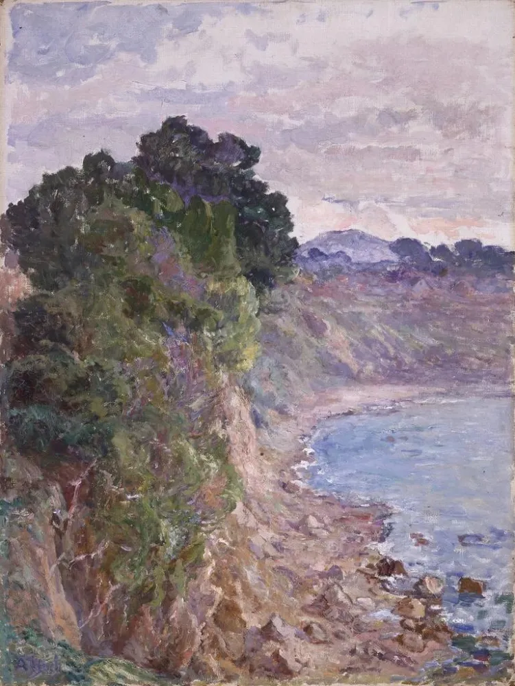 Obraz La côte des falaises de Sanary - Anna Boch | Druk artystyczny