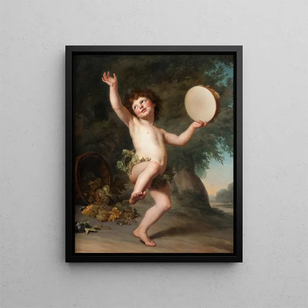 Obraz Cupidon jako Bachus - Adolf Ulrik Wertmüller | Druk artystyczny