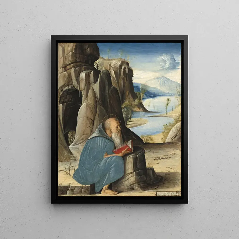 Obraz Czytanie św. Hieronima - Alvise Vivarini | Druk artystyczny