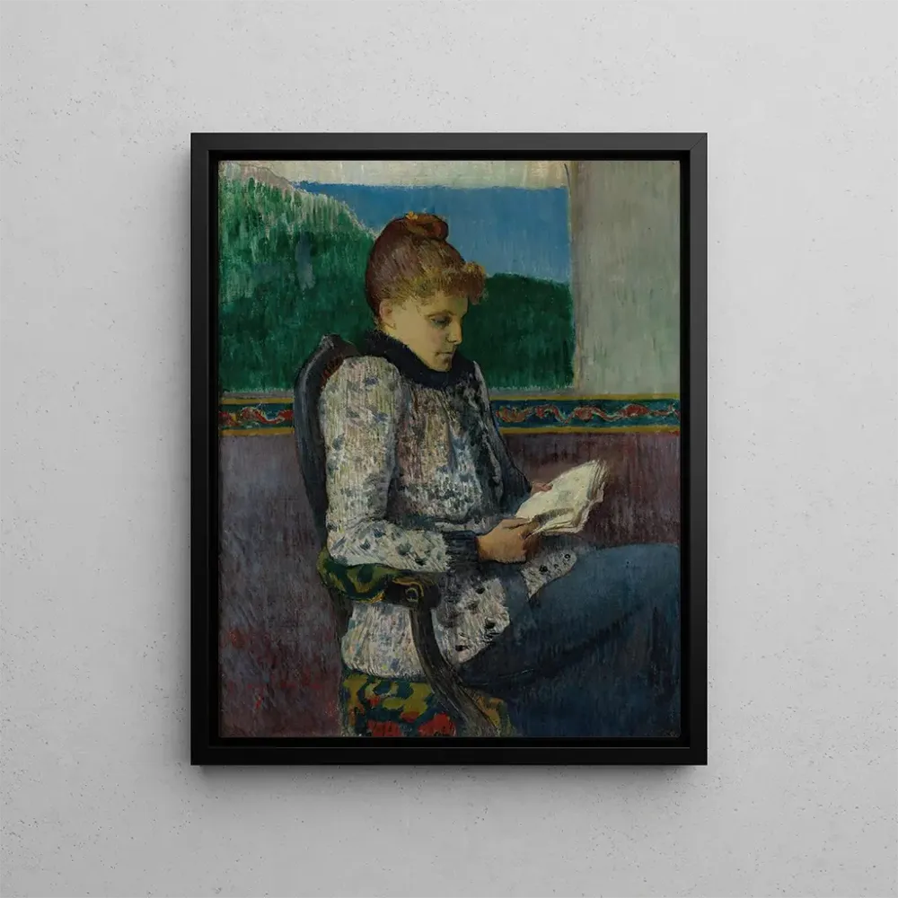 Obraz Czytanie przy oknie - Henry Moret | Druk artystyczny