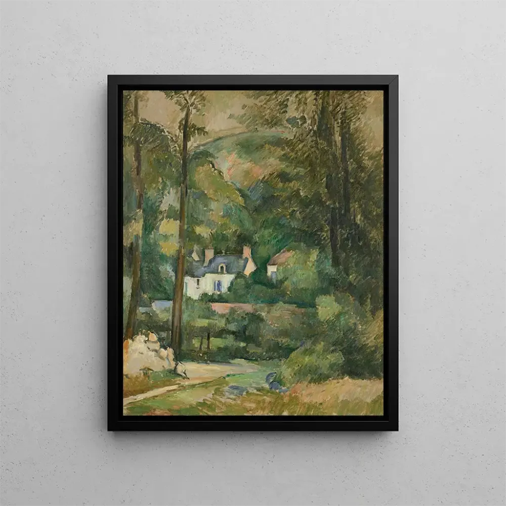 Obraz Domy przy Kapuście, Pontoise - Paul Cézanne | Druk artystyczny