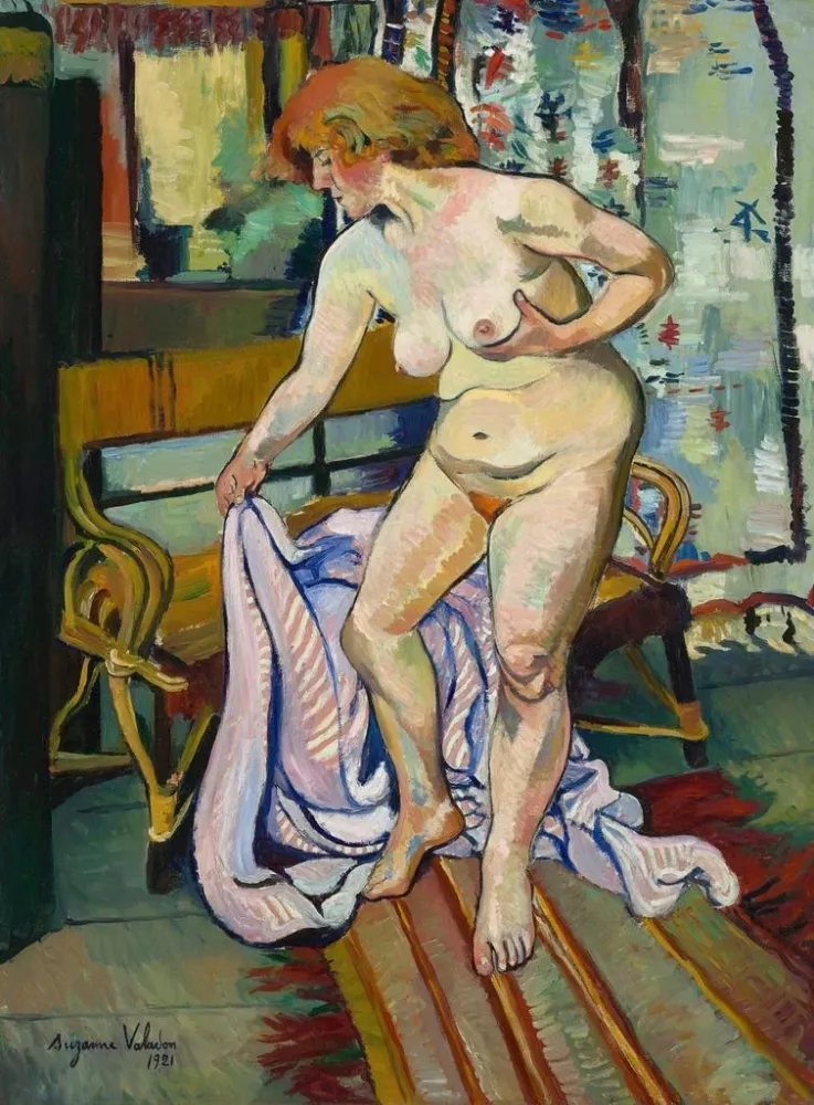 Obraz Nu drapé - Suzanne Valadon | Druk artystyczny