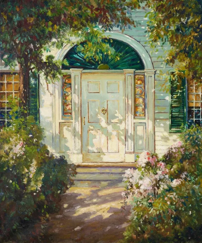 Obraz Drzwi do Kennebunk - Abbott Fuller Graves | Druk artystyczny