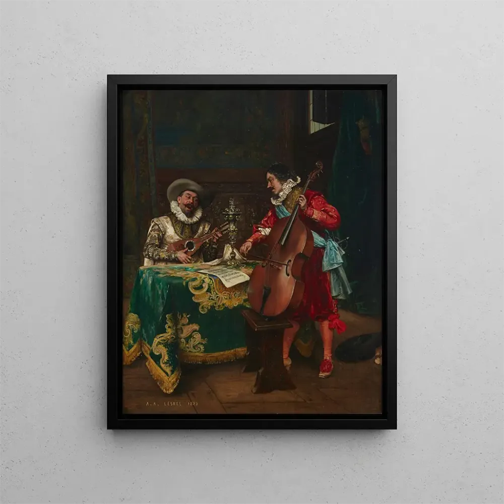 Obraz Le duo - Adolphe Alexandre Lesrel | Druk artystyczny