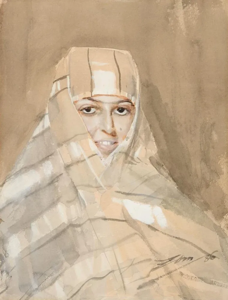 Obraz Dziewczyna Beduinka - Anders Zorn | Druk artystyczny