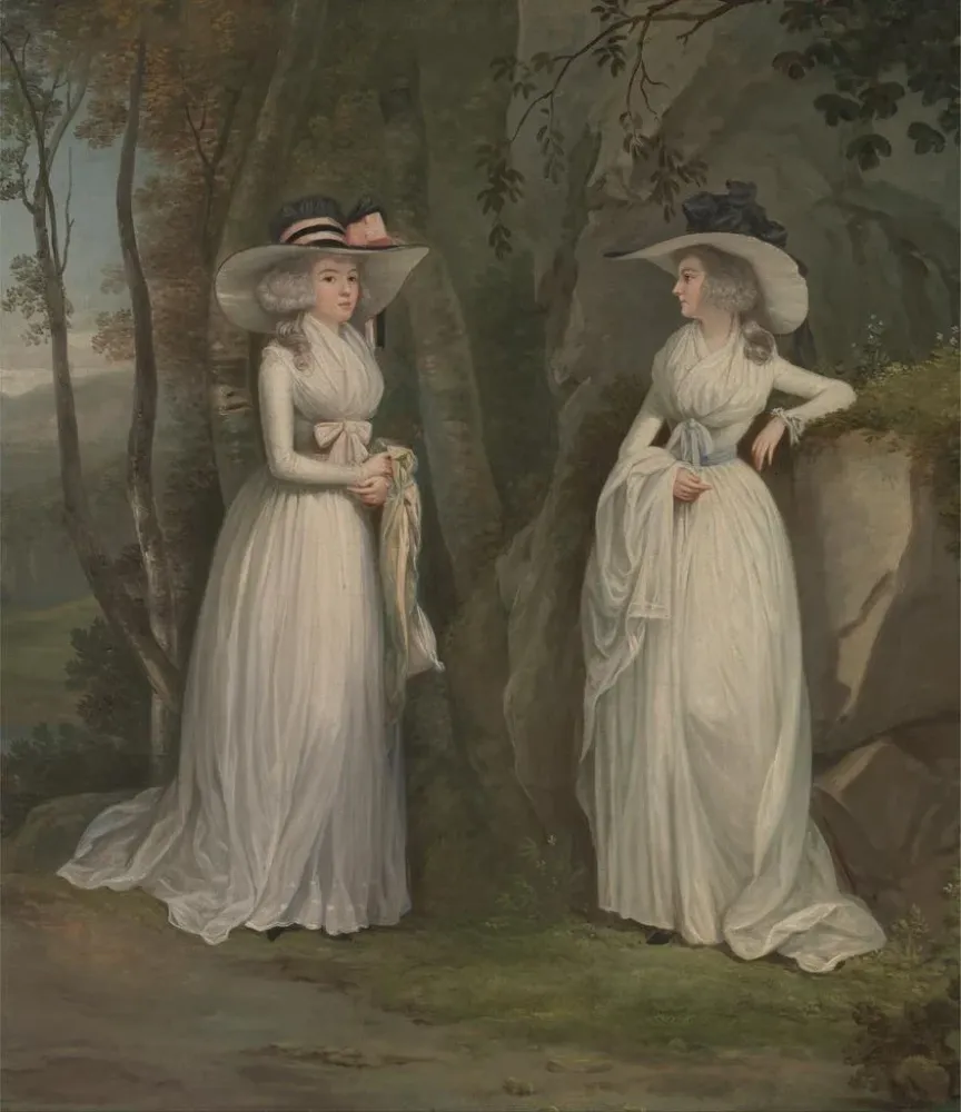 Obraz Eleanor i Margaret Ross - Alexander Nasmyth | Druk artystyczny