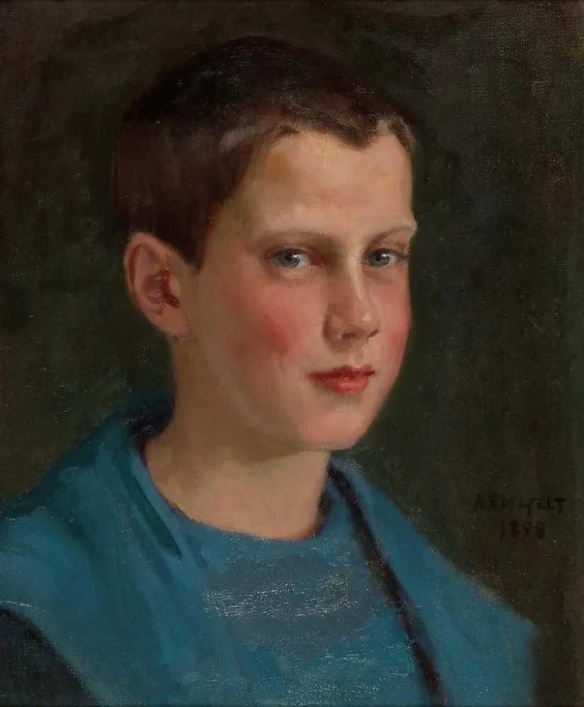 Obraz Erik Edelfelt Dziecko - Albert Edelfelt | Druk artystyczny