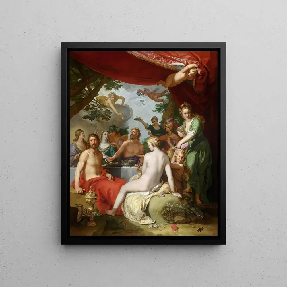 Obraz Le festin des dieux au mariage de Pélée et de Thétis - Abraham Bloemaert | Druk artystyczny