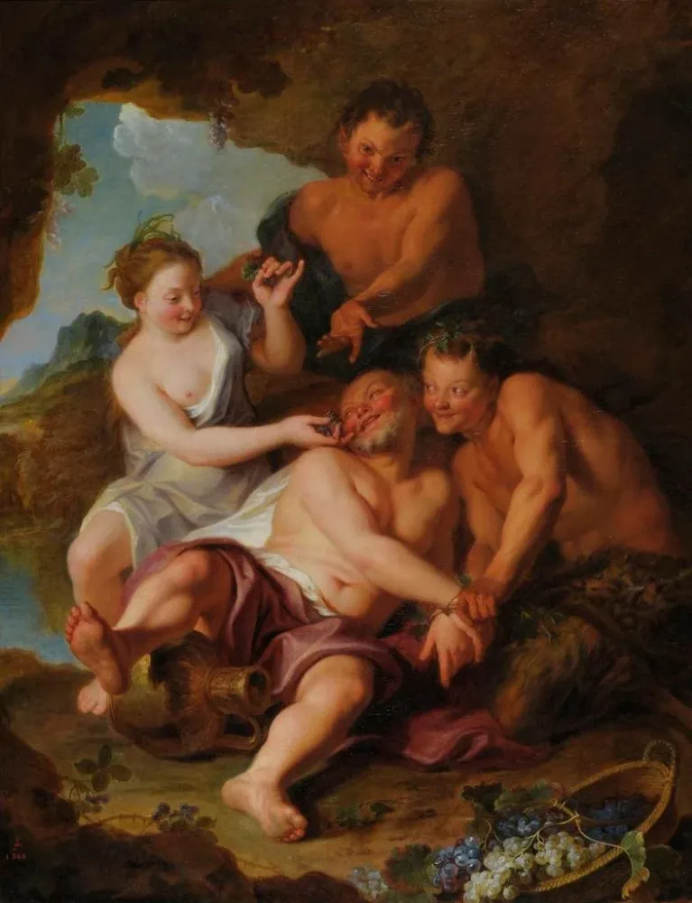 Obraz Fort barbouillé de mères par gel - Antoine Coypel | Druk artystyczny