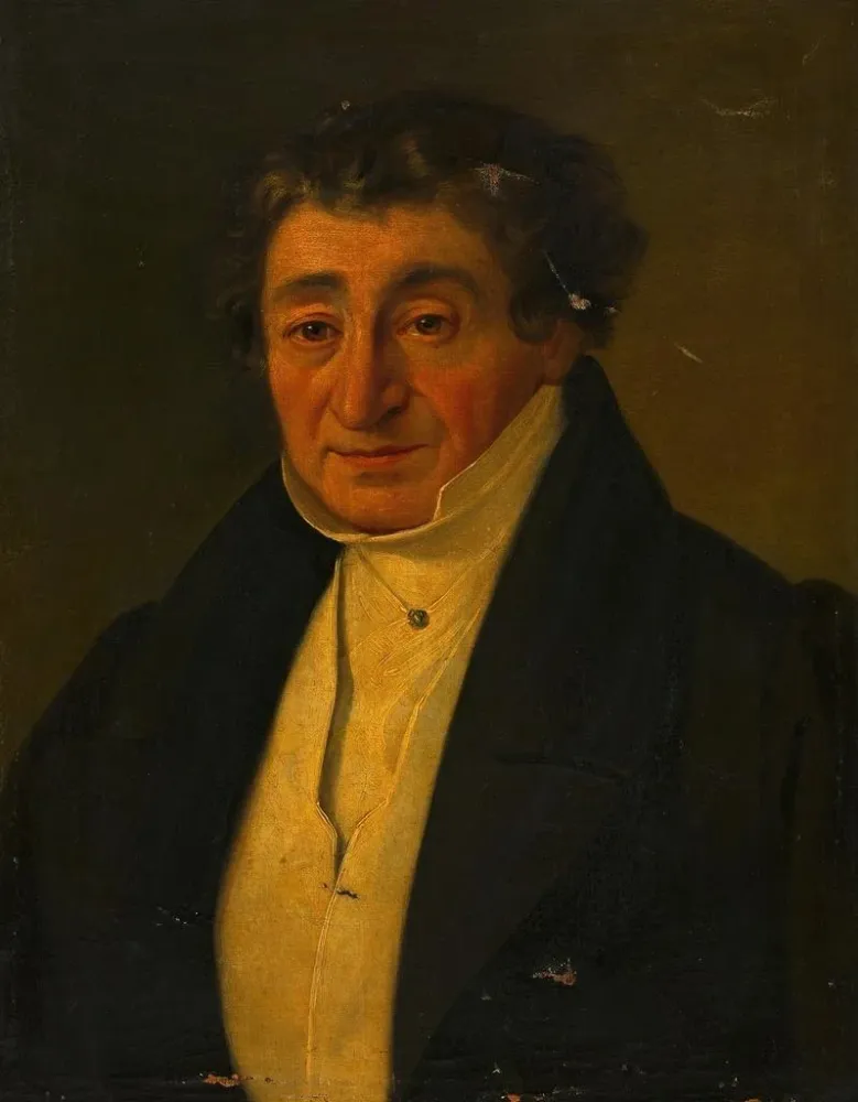Obraz Friedrich Gottfried Georg Eble, perukarz miejski i fryzjer w Bürgerspital - Anonimowy | Druk artystyczny