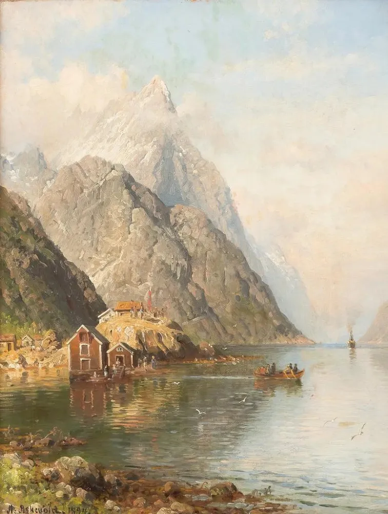 Obraz Geirangerfjord - Anders Askevold | Druk artystyczny