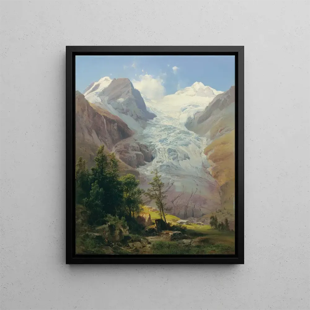 Obraz Le glacier Pal - Anton Hansch | Druk artystyczny