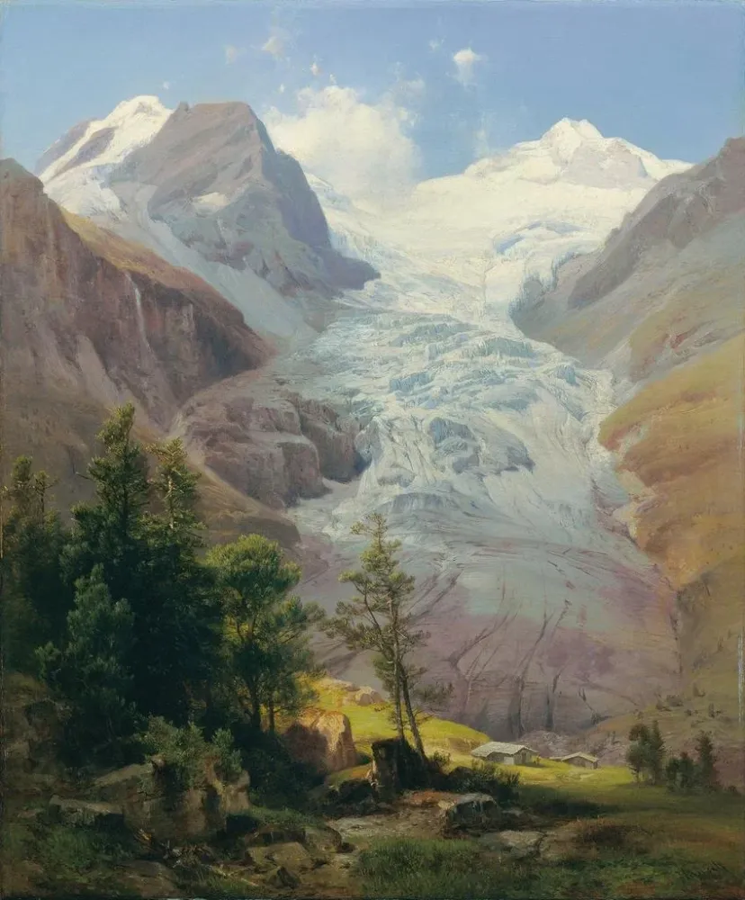 Obraz Le glacier Pal - Anton Hansch | Druk artystyczny
