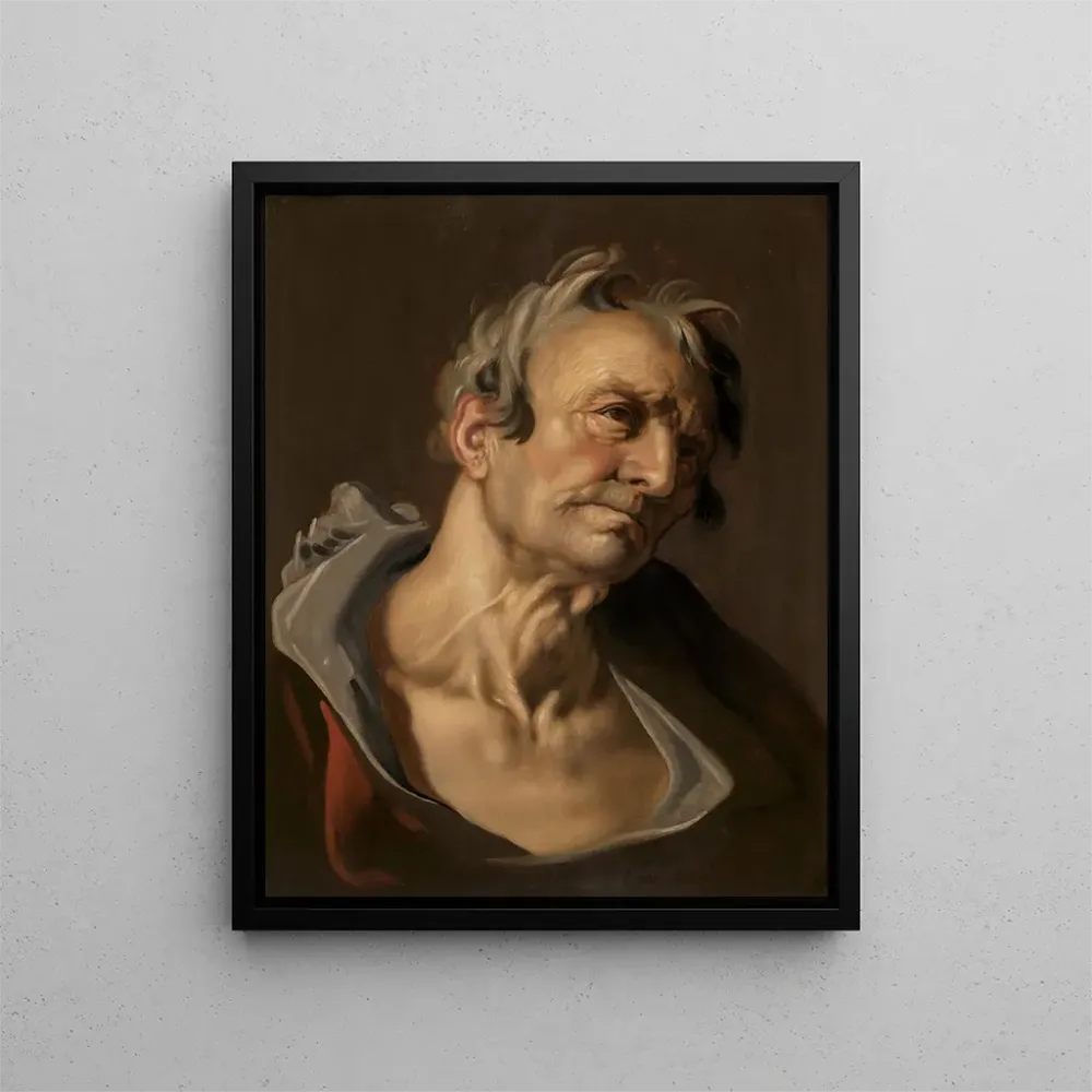 Obraz Głowa starego mężczyzny - Abraham Bloemaert | Druk artystyczny