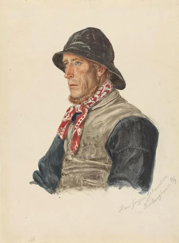 Obraz Hans Jørgen Johannesen Nevlunghavn - Adolph Tidemand | Druk artystyczny