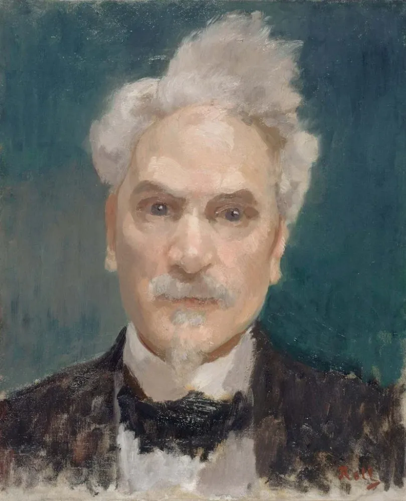 Obraz Henri Rochefort Victor Henri marquis de Rochefort Luay 1831 1913, zwany dziennikarzem, politykiem i pisarzem - Alfre...