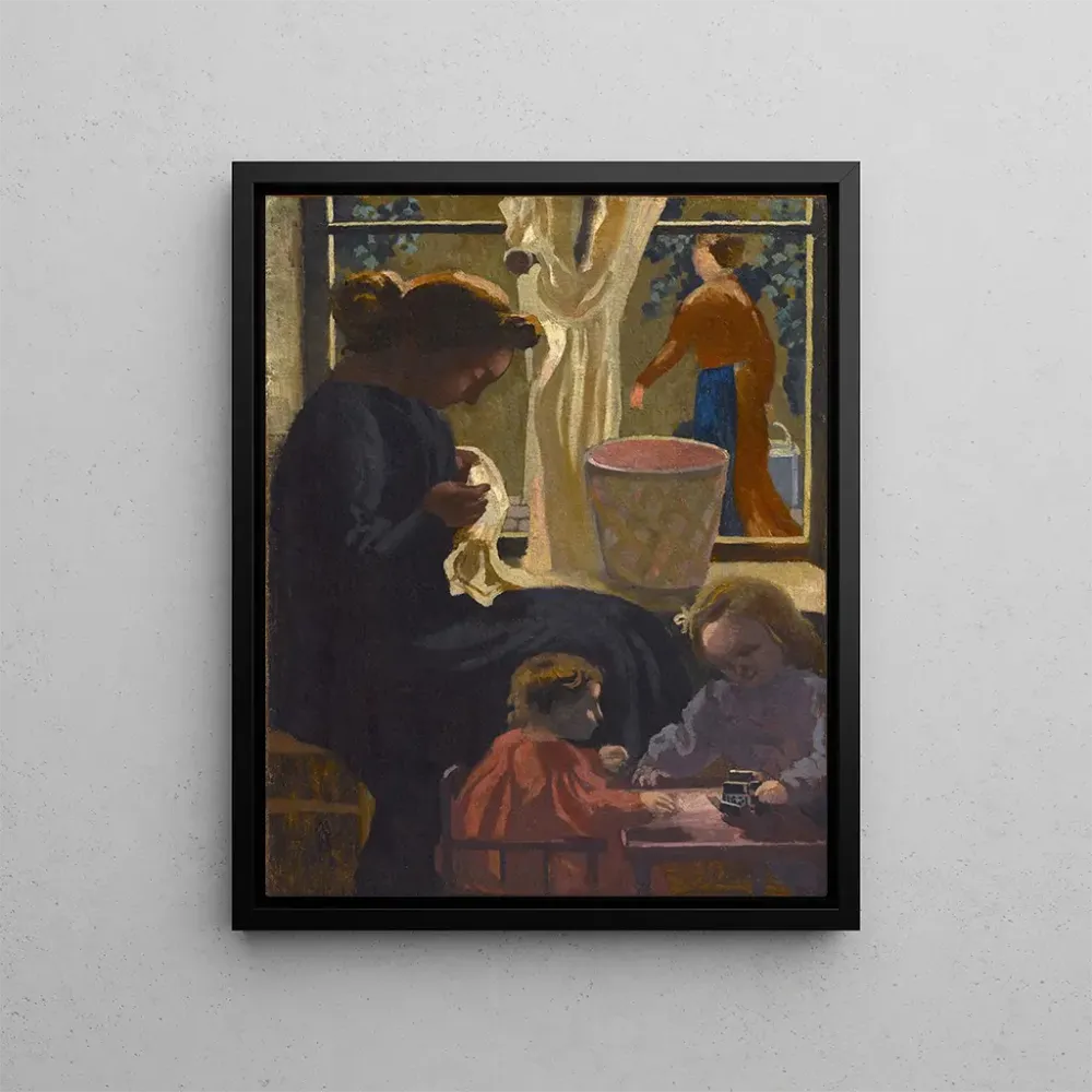 Obraz Intymność lub Naprawiaczka przy oknie - Maurice Denis | Druk artystyczny
