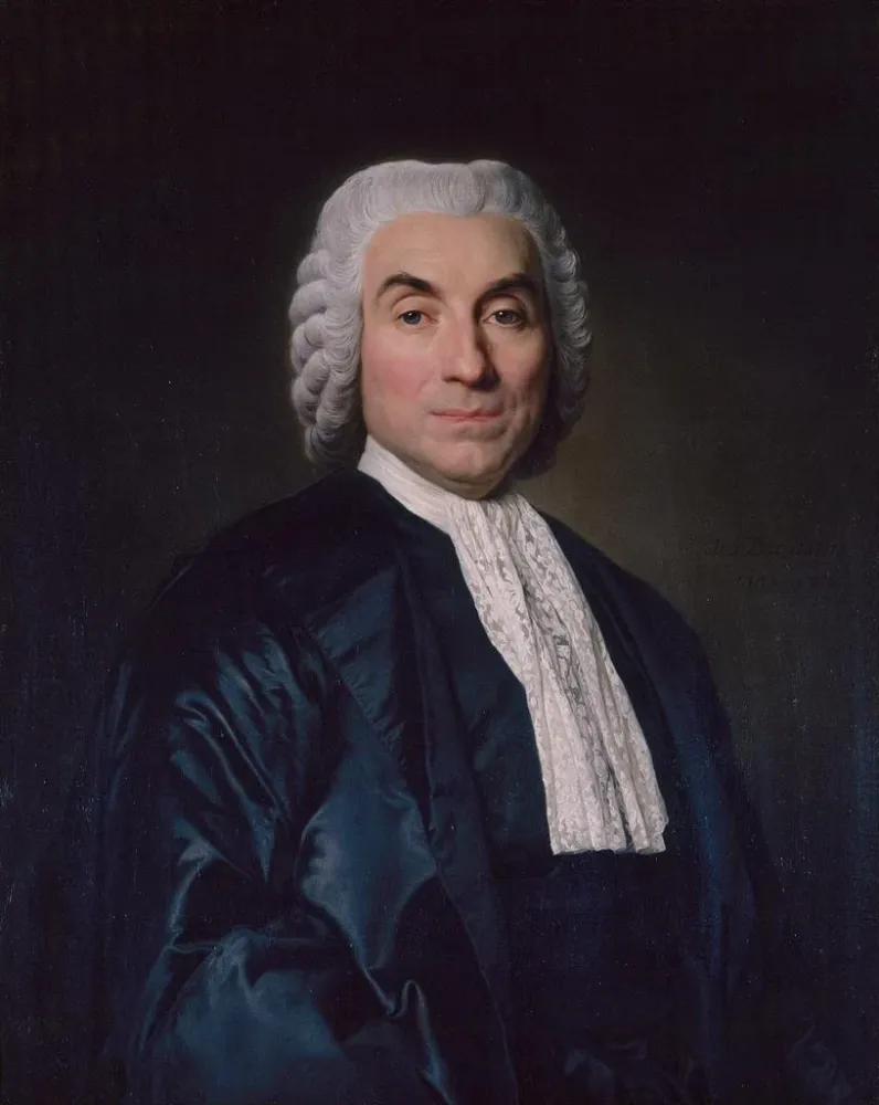 Obraz Jean - Baptiste François, hrabia de la Michodière, pozbawiony kupców (1772 - 1778) - Joseph Siffred Duplessis | Druk...