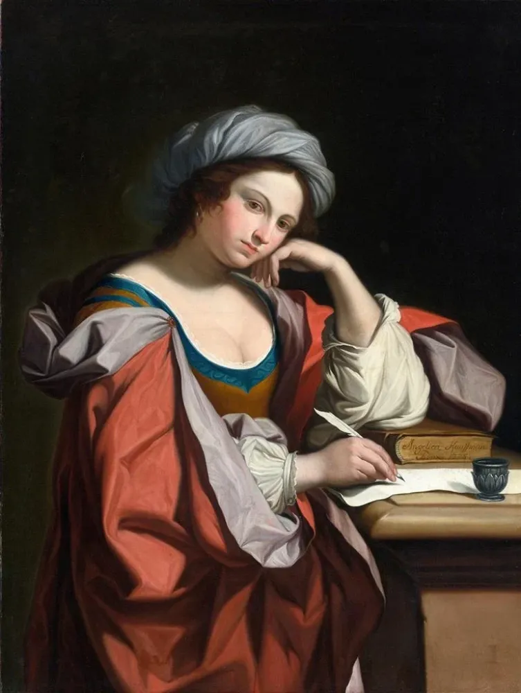 Obraz Jedna sybila - Angelica Kauffman | Druk artystyczny