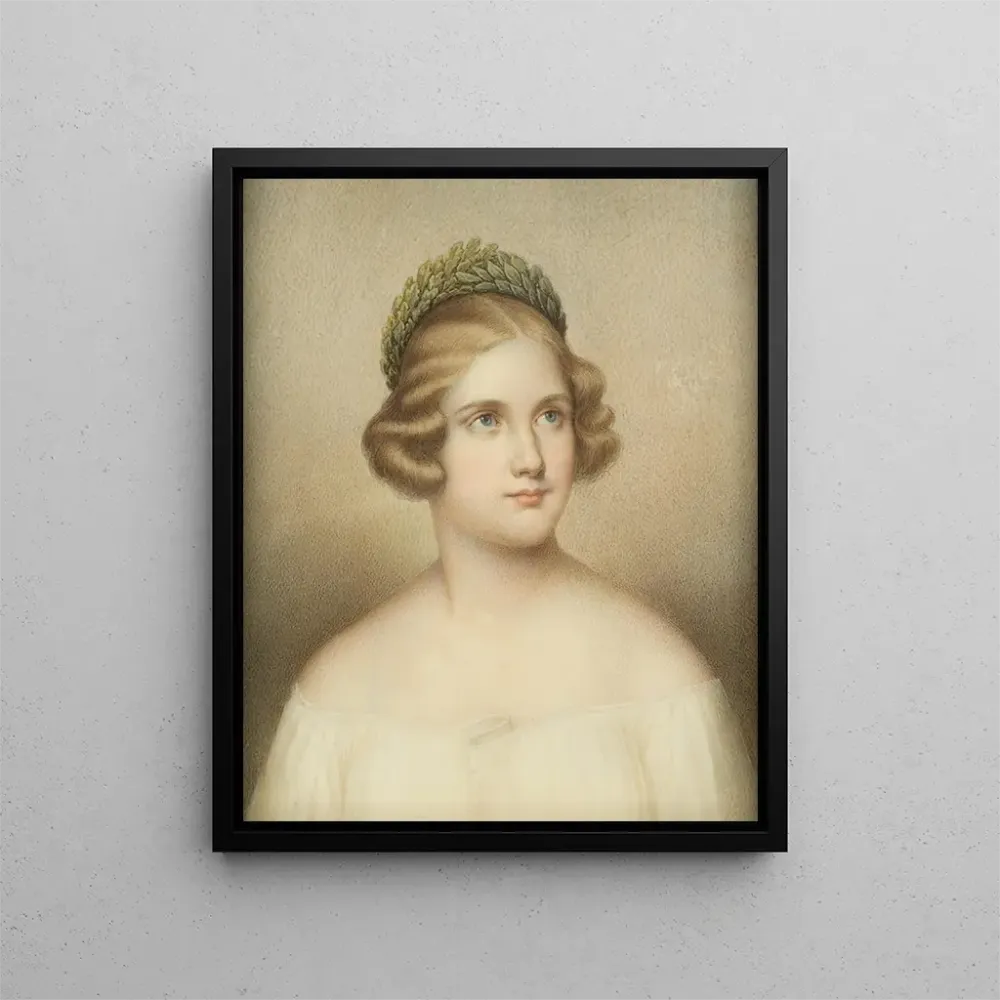 Obraz Jenny Lind śpiewaczka 1820-1887 - Adolf Theer | Druk artystyczny