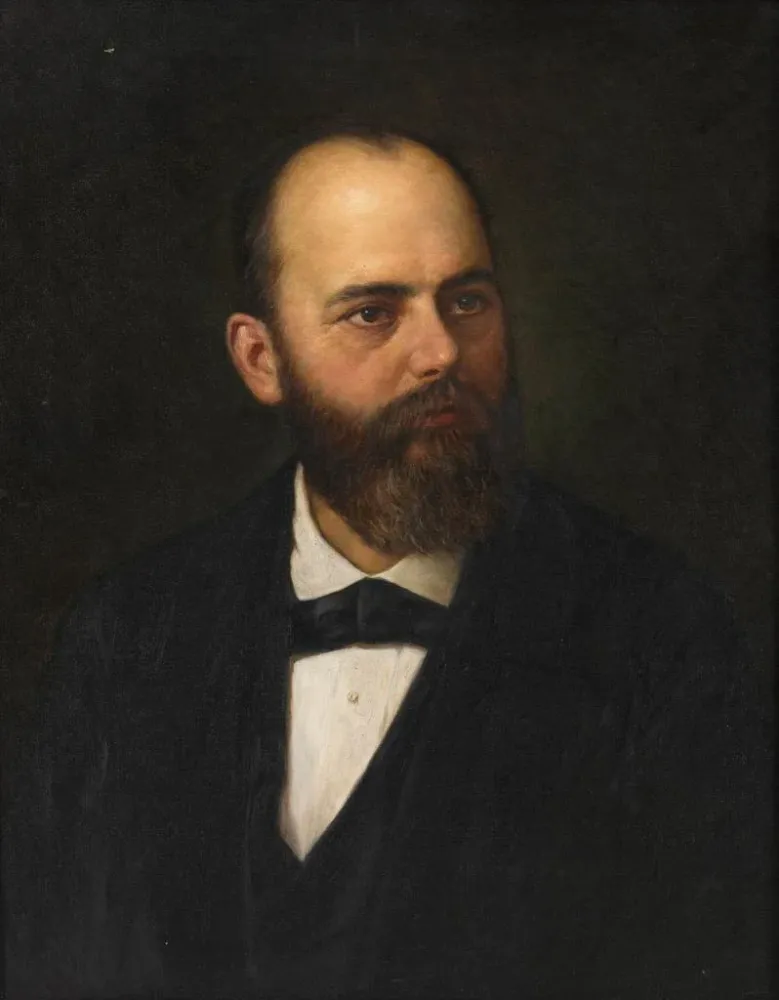 Obraz Dr Johann Ferdinand Edler von Schranck, zastępca burmistrza Wiednia - Adolf Mayerhofer | Druk artystyczny