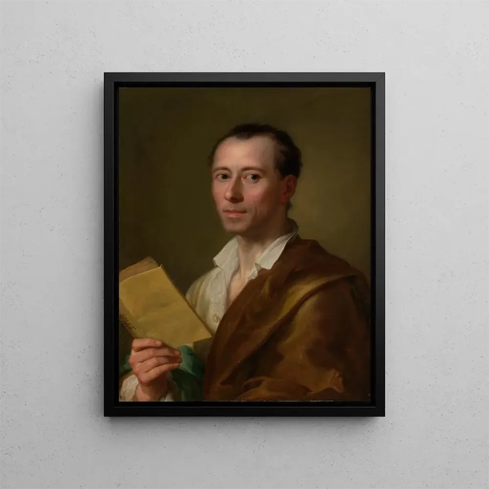 Obraz Johann Joachim Winckelmann 1717-1768 - Anton Raphaël Mengs | Druk artystyczny