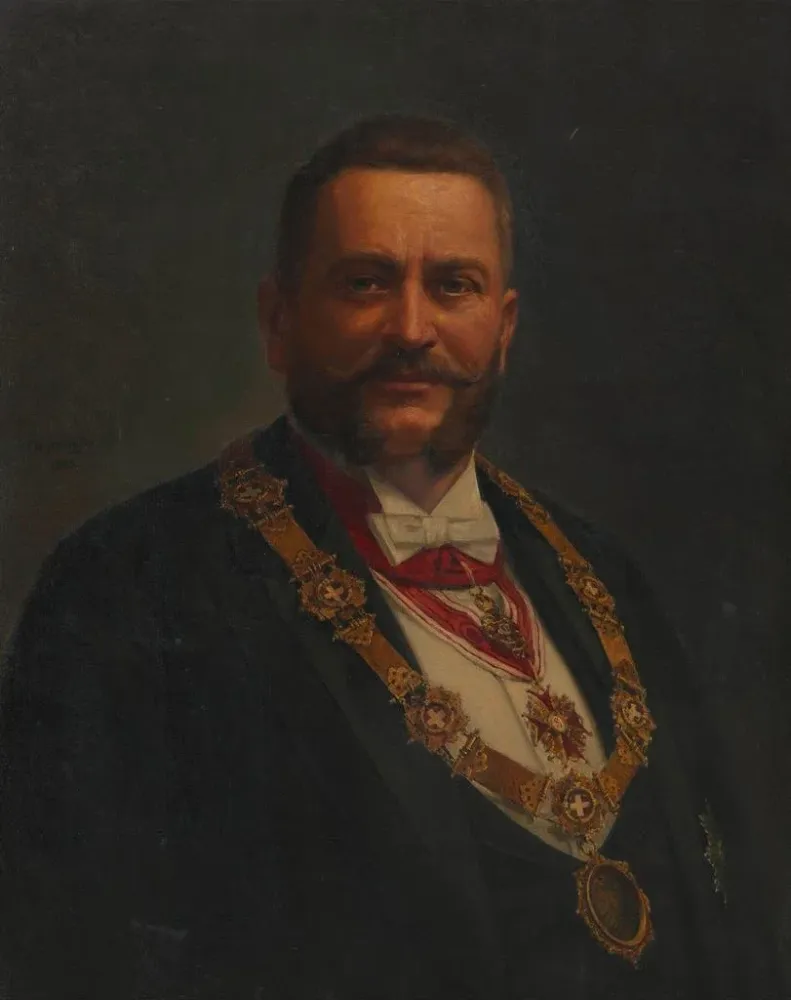Obraz Josef Strobach 1. Wiceburmistrz - Adolf Mayerhofer | Druk artystyczny