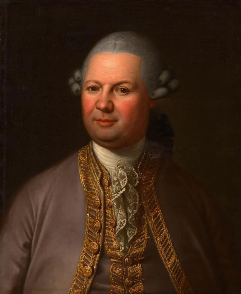 Obraz Josepha Georga Hrl 1722-1806 Wiedeński burmistrz 1773-1804 - Anonim | Druk artystyczny