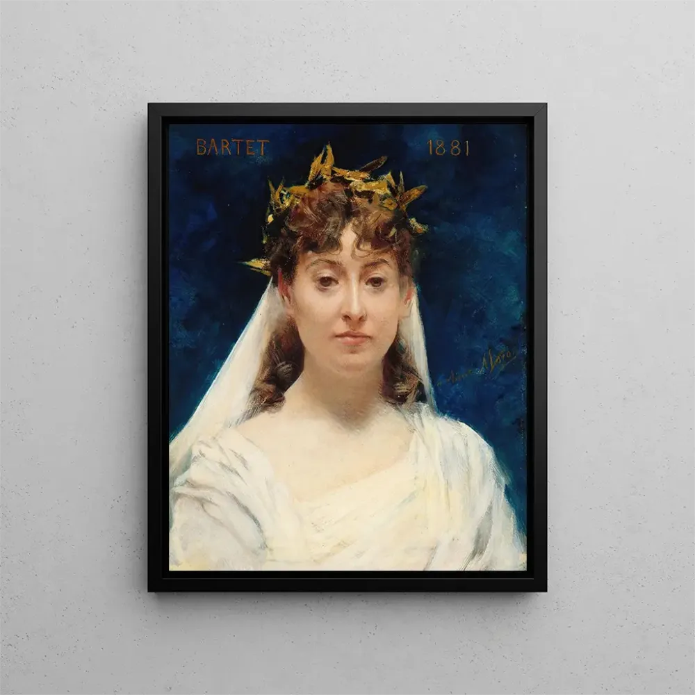Obraz Julia Bartet 1854-1941 członkini Comédie Française - Aimé Morot | Druk artystyczny