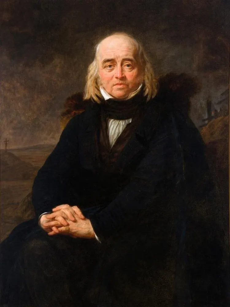Obraz Julian Ursyn Niemcewicz - Antoine-Jean Gros | Druk artystyczny