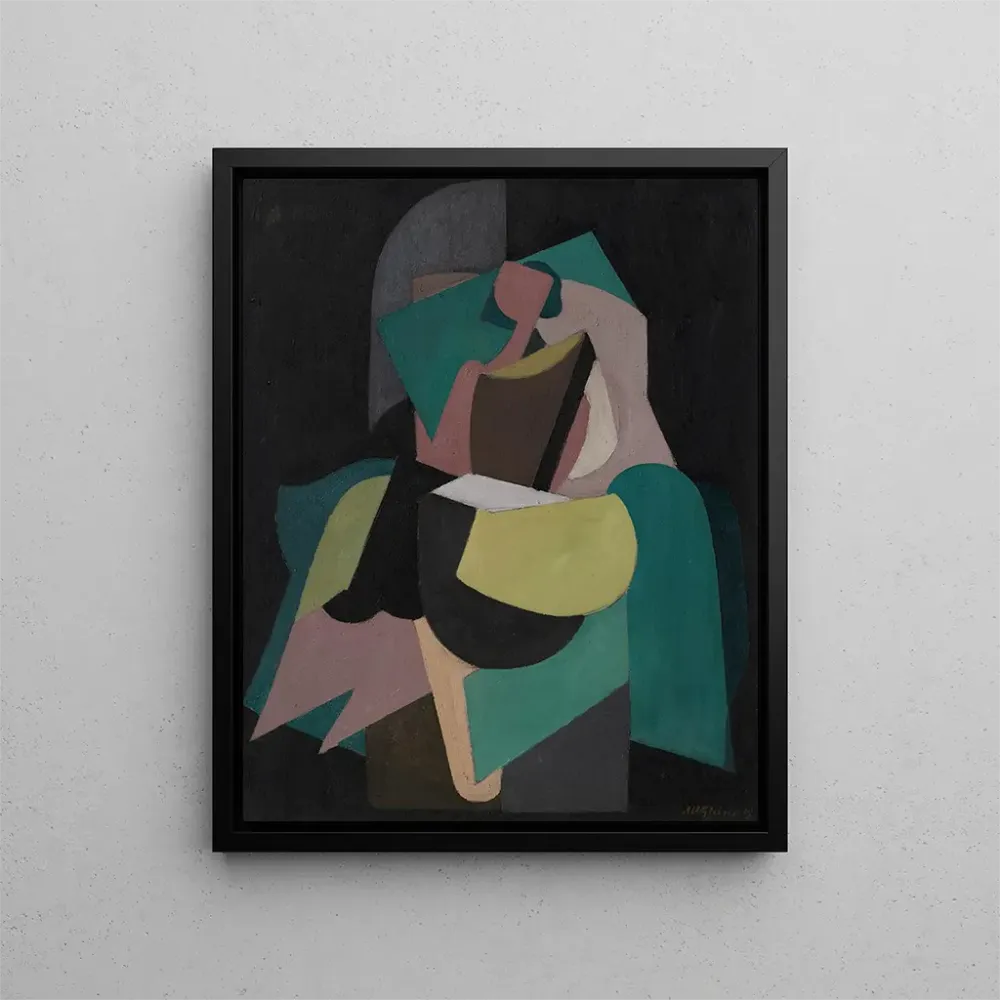 Obraz Kobieta siedząca - Albert Gleizes | Druk artystyczny